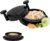 Chicken Shredder Tool Twist, Meat Shredder with Ergonomic Handle, Easy Cleaning, Anti-Slip, Dishwasher Safe – Black