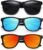Sunglasses Womens Polarized Sunglasses for Women Trendy Designer Mirrored UV400 Protection Sun Glasses