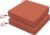 Favoyard Patio Chair Cushions 19 x 19 x 3 Inch Waterproof Outdoor Seat Cushions for Patio Furniture 3-Year Color Fastness Garden Sofa Couch Chair Pads with Handle & Adjustable Straps Set of 2, Spice