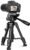 JOILCAN Mini Tripod for Camera, 25-inch Aluminum Tabletop Camera Tripods, Portable Travel Tripod with Tablet/Phone Holder for DSLR Cameras, Phone, Projector, Spotting Scope