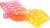 FUNBOY Giant Inflatable Luxury Clear Rainbow Chaise Lounger, Chair Pool Float for Adults, Perfect for a Summer Pool Party