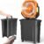 Ausic 20L 12Inch Portable Misting Bucket Fan, 30000mAh Oscillating Outdoor Fans with Water Spray for Patios, Rechargeable Battery Powered Camping Fan with Remote Control, Beach/Travel Essentials