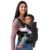 Infantino Flip Advanced 4-in-1 Baby Carrier – Ergonomic, Convertible, Face-in and Face-Out Front and Back Baby Carrier for Newborn to Toddler 8-32 lbs, Black & Gray Leopard