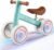 Baby Balance Bike for 1 Year Old Boys Girls, Colorful Lighting 10-24 Months Push Toddler Toys Bicycle, 4 Wheels Baby First Bike for Kid’s 1-2, Pre-School Children Ride on Walker First Birthday Gifts