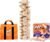 Jenga Limited-Time Edition Giant Sport, Stacking Game with Tournament Chart & Travel Bag, Party Game for Kids & Adults, Stacks to 4 Feet