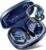 Wireless Earbud, Bluetooth 5.4 Headphones IP7 Waterproof Sport, 75Hrs Running Wireless Earphones with ENC Noise Canceling Mic, Deep Bass Over Ear bud with Earhooks for Android, iOS, Workout, Gym, Blue