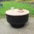 26″ Wood Burning Fire Pits with Grill & Lid, Fire Pit Table for Outside with Waterproof Cover & Fire Poker, Outdoor Firepit with Functions for BBQ,Table and Bonfire