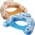 Jasonwell Inflatable Pool Float Chair – 2 Pack Pool Floaties Chair Floats Loungers for Swimming Pools Floating Lounger with Cup Holders Toy Party Floaties for Adults L