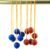 6 Packs Ladder Ball Replacement, Ladder Ball Toss Game Ladderball Throwing Ball Tournament-Style Balls Accessories for Sports Game Toss Match (Red&Blue)