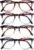 Henotin Womens Reading Glasses Blue Light Blocking Readers Stylish Spring Hinge with Pattern Print Eyeglasses for Ladies (4 Pack Blue Light Blocking Reading Glasses, 2.25)