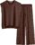 ANRABESS Women 2 Piece Lounge Sets Summer Casual Knit Sweater Vest Pant Set Beach Vacation Airport Outfits Clothes
