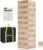 Giant Timber Blocks Games, 56 Blocks Large Tower Outdoor Games – Includes Carry Bag and Scoreboard, Wood Stacking Yard Games Grows from 2FT to Over 4.2FT for Kids Adults Family
