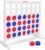 GoSports 4 Foot Width Giant Portable 4 in a Row Game – Huge Size with Carry Case and Rules
