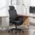 Qulomvs Mesh Ergonomic Office Chair with Footrest Home Office Desk Chair with Headrest and Backrest 90-135 Adjustable Computer Executive Desk Chair with Wheels 360 Swivel Task Chair