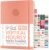 GoGirl Planner PRO Schedule – Undated Planner with Hourly Time Slots, Monthly, Weekly & Daily Organizer, Appointment Book for time Management, 7″x10″ Hardcover, Lasts 1 Year – Peach Pink