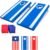 GoSports 4 x 2 ft All Weather Cornhole Boards – American Flag, Red, or Blue – Game Set Includes 8 Bean Bags & Rules