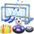 HopeRock 3-in-1 Hover Soccer Ball Hockey Bowling Set, Indoor and Outdoor Toys for Kids Ages 3-12, Outside Toys with LED Lights, Christmas Birthday Gifts for 3 4 5 6 7 8 9+ Year Old Boys Girls