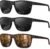 KALIYADI Polarized Sunglasses for Men, Lightweight Sun Glasses with UV Protection for Driving Fishing Golf