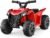 Best Choice Products 6V Kids Ride On Toy, 4-Wheeler Quad ATV Play Car w/ 1.8MPH Max Speed, Treaded Tires, Rubber Handles, Push-Button Accelerator – Red