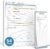 Dunwell Activity Log Notepad (8.5×11″), 54 Sheets, Time Sheet Pad, Desktop To Do Task Planner, Use for Daily Tasks, Home, Office, and Shop Appointments