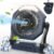 Ausic Portable Misting Fans for Outside, Outdoor Cooling Fan for Patios, 8 Inch Battery Operated Rechargeable Fans, Water Spray Fan with Light & Hook for Pets Tents Travel Beach Camping Essential