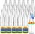 Tioncy Ring Toss Game Outdoor Carnival Games Backyard Adults Fun Target Toys Glass Bottles with Mixed Color Rings Hoops for Family Outside Sport Party Accessories