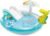 Intex Gator 6.6′ x 5.6′ x 4″ Outdoor Inflatable Kiddie Pool Water Play Swim Center