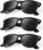 KALIYADI Polarized Sunglasses for Men and Women Matte Finish Sun glasses Color Mirror Lens UV Blocking (3 Pack)