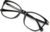 VisionGlobal Blue Light Blocking Glasses for Women/Men, Anti Eyestrain, Computer Reading, TV Glasses, Stylish Square Frame, Anti Glare(Black,+0.25 Magnification)