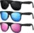 DEMIKOS Sunglasses Men Polarized Sunglasses for Mens Womens Retro Mirror Lens for Driving Fishing UV400 Protection