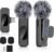 USB C Wireless Lavalier Microphone for Type-C,Android Phone,PC,Mini Microphone with Noise Reduction,Lapel Microphone for Video,Interviews,Live Streaming,TikTok,YouTube,2Pack (For iPhone 15 and Above)