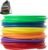 Generic 24 Pcs Multicolor Plastic Ring Toss Game for Kids and Outdoor Toss Rings for Speed and Agility Practice Game
