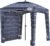 Qipi Beach Cabana – Easy to Set Up Canopy, Waterproof, Portable 6′ x 6′ Beach Shelter, Included Side Wall, Shade with UPF 50+ UV Protection, Ultimate Sun Umbrella – for Kids, Family & Friends