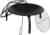 Flash Furniture Chelton 22.5″ Foldable Wood Burning Firepit with Mesh Spark Screen and Poker