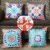 ONWAY Outdoor Waterproof Pillow Covers 18×18 Set of 4 Floral Boho Decorative Throw Cushion Cover Farmhouse Pillows for Bench Couch Patio Furniture