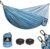 Ultra-Light Travel Camping Hammock | 300kg Load Capacity,Breathable,Quick-Drying Portable Hammock(275 x140cm) | 2 x Premium Carabiners,2 x Nylon Slings Included | Outdoor Indoor Garden