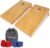 GoSports 4 ft x 2 ft Commercial Grade Cornhole Boards – Natural or Light Brown – Set Includes 8 Regulation Tournament Style Bean Bags