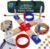 Wooden Ring Toss Game for Kids, Family & Adults. 20 Rope & Plastic Rings, Scorecard, Stickers, Bag, Start Line. Fully Equipped, Fun Indoor & Outdoor Yard Games Set for Outside, Backyard.
