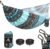 Ultra-Light Travel Camping Hammock | 300kg Load Capacity,Breathable,Quick-Drying Portable Hammock(275 x140cm) | 2 x Premium Carabiners,2 x Nylon Slings Included | Outdoor Indoor Garden