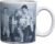 Silver Buffalo Friends Group Construction Scene Ceramic Mug, 20 Ounces