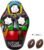 Franklin Sports Kids Football Target Toss Game – Inflatable Throwing Target Toy with Soft Mini Footballs – Fun Kids Sports Game
