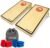 GoSports Tournament Edition Regulation Cornhole Game Set – 4 ft x 2 ft Wood Boards with 8 Dual Sided (Slide and Stop) Bean Bags