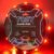TOSY Flying Ring – 12 LEDs, Super Bright, Lost Mode, Auto Light Up, Camping Essentials for Kids/Teens/Boy/Girl, Safe & Soft, Waterproof, Pool/Beach Games, Lightweight Toy (Red)