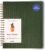 Anecdote 2025 Planner (8.5″ x 10″) Daily Planner Weekly Monthly Planner – 52 Weeks w/Library Buckram Cover, Brass Spiral – A4 Size Bleed-Resistant Paper – Evergreen