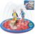 Non Slip Splash Pad for Kids and Dogs, 67” Extra Large Splash Pad Outdoor Sprinkler for Kids, Dog Water Summer Toys Outdoor Toys for Toddlers 3-5 Ages 4-12