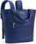 Fit & Fresh Insulated Cooler Bag – Leak Proof Waterproof Beach Cooler Backpack for Women, 18 Can Soft Insulated Tote Bag for Travel & Lunch, Midnight Blue