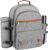 Sunflora Picnic Backpack for 4 Person with Blanket Picnic Basket Set for 2 with Insulated Cooler Wine Pouch for Family Couples (Gray)