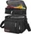 MIYCOO Lunch Bag & Lunch Box for Men Women Double Deck – Leakproof Insulated Soft Large Adult Lunch Cooler Bag for Work (Black,15L)