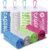 4 Pack Cooling Towel (40″x12″), Soft Breathable Chilly Towel, Ice Towel, Microfiber Towel for Yoga, Sport, Running, Workout,Gym, Camping, Fitness, Workout & More Activities(Multicolor)