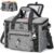 Maelstrom Soft Sided Cooler Bag, 30/40 Can Collapsible Insulated Ice Chest, Large Leakproof Camping & Travel Cooler for Kayaking & Beach